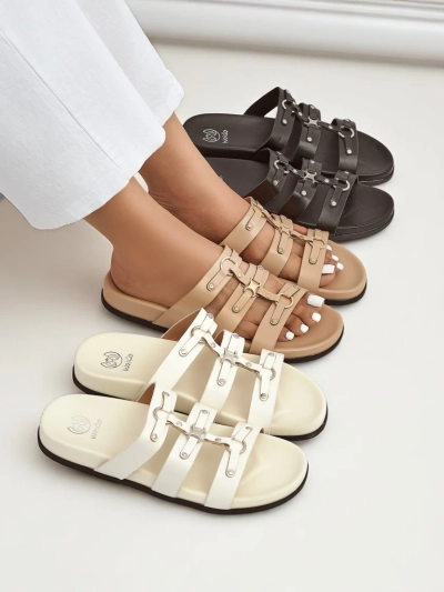 Royalfashion Ženski natikači v rimskem slogu Roma