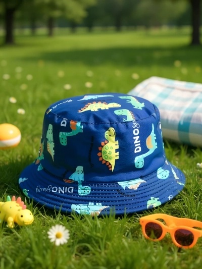 Royalfashion Otroški klobuk s širokim robom Barvni klobuk