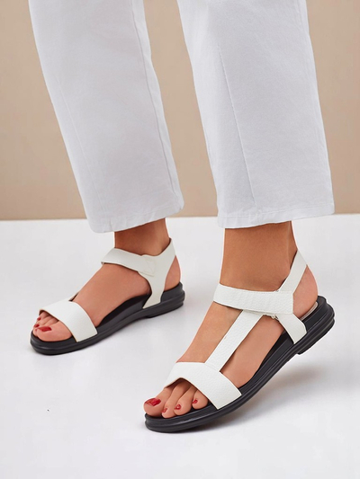 Royalfashion Ženski sandali z ravnim podplatom Lillia