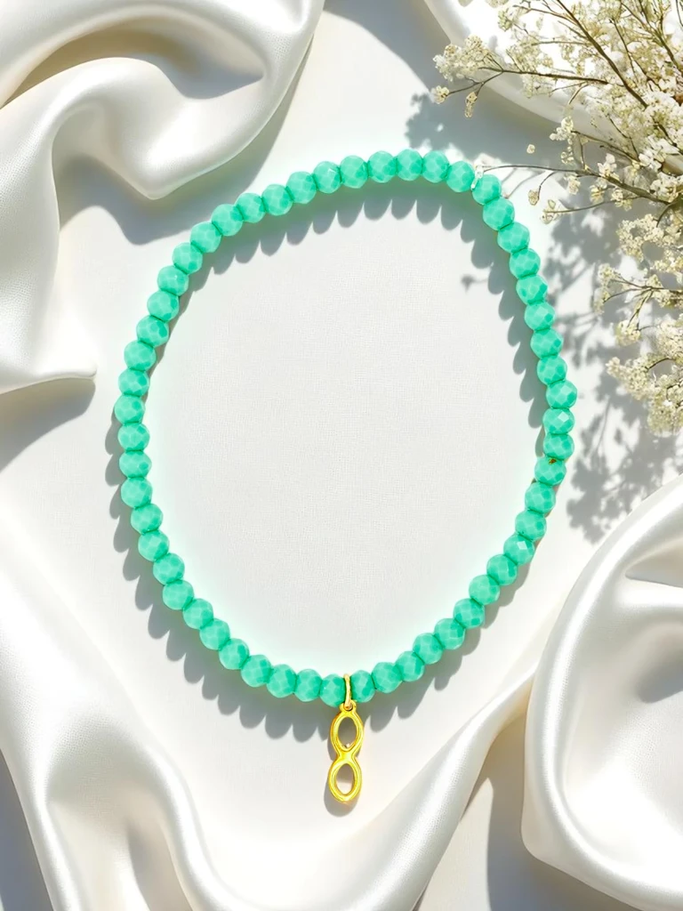 Royalfashion Ženska zapestnica z obeskom v obliki neskončnosti