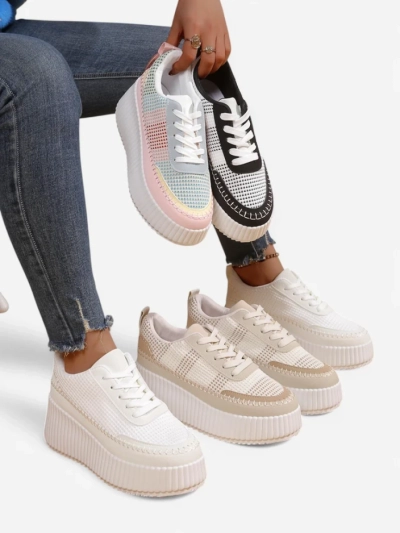 Royalfashion Ženske platformske superge Siserra