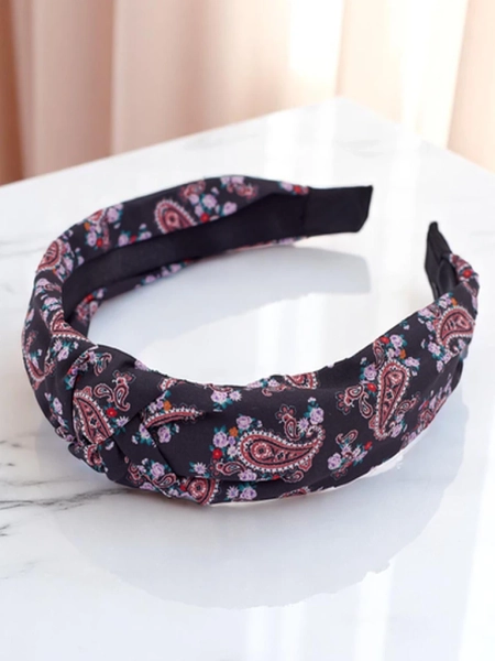 Royalfashion Naglavni trak z pletenimi vzorci Molly Twist