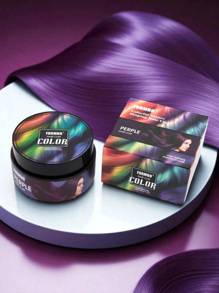 Formbo Persephone Color Perple Clay – vijolična glina za stiliziranje las