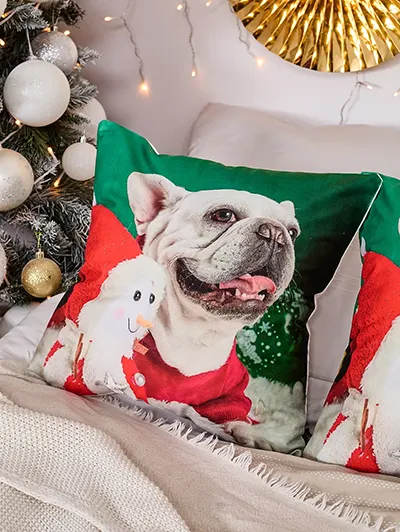 Royalfashion Ukrasna jastučnica za Božić