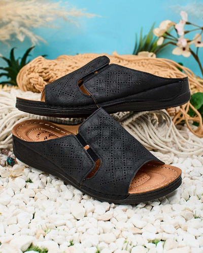 Royalfashion Ženske japonke Mino z ravnim podplatom