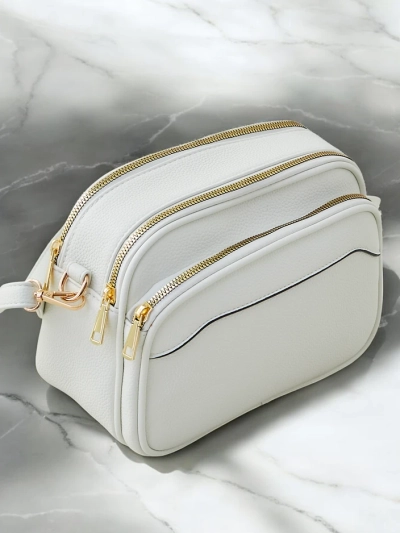 Royalfashion Oval mala ženska torba iz ekološke kože