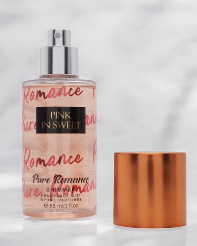 Roza v Sweet Body Mist s sijajem 88 ml