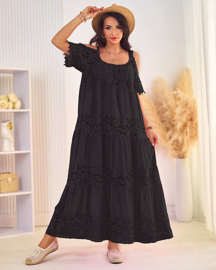 Royalfashion Ženska midi obleka