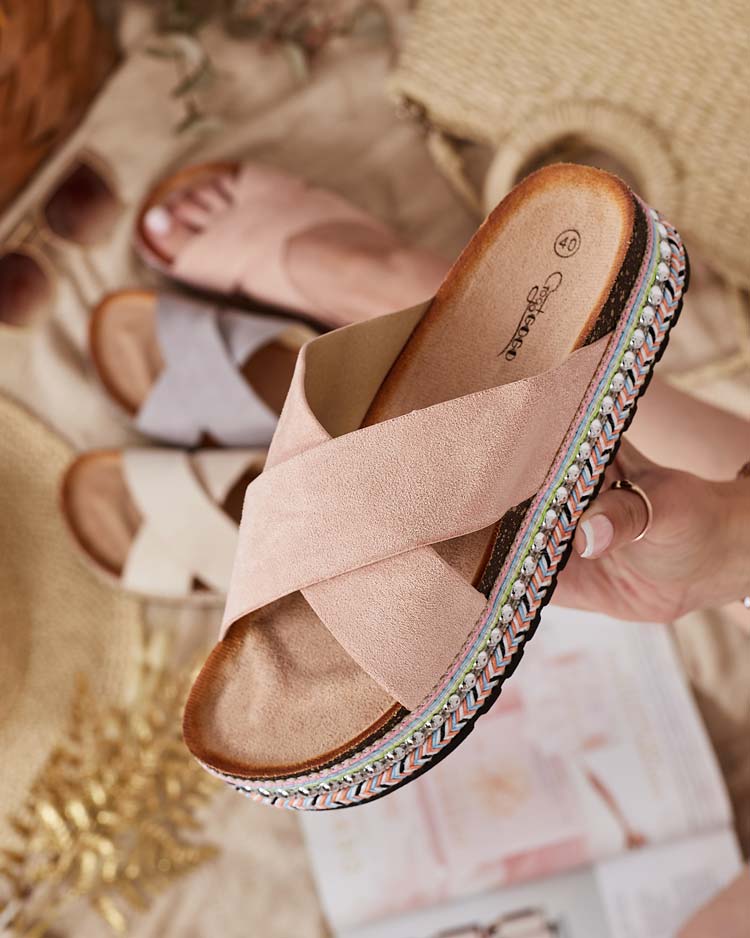 Royalfashion Ženske japonke z ravnim podplatom Tomlla