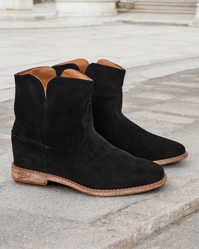Royalfashion Cowboy-style čizme na pokrivenom potplatu Blueston