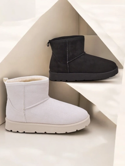 Royalfashion Škornji podobni ženskih snežnih škornjev Belli