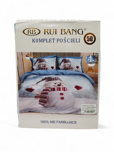 Royalfashion Božična posteljnina 160x200 komplet 3-DELNI