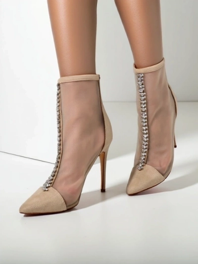 Royalfashion Čevlji za ženske zavarovanja na peti Amaelika