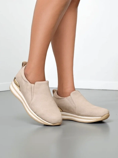 Royalfashion Ženski loafers iz ekološke suede Rabbite