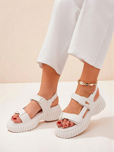 Royalfashion Ženski sandali z debelejšim podplatom Hortez