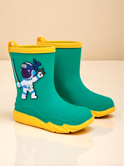 Royalfashion otroški gumijasti škornji za dež z astronavtom Cosmos Boy