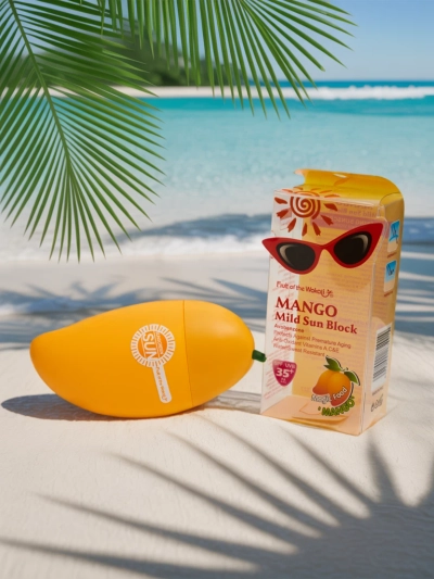 Krema za sončenje 35 SPF Mango Nežna Sončna