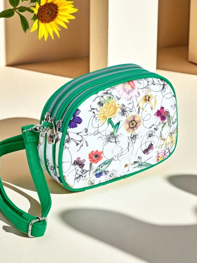 Royalfashion Majhna ženska torbica iz ekološkega usnja Floriana