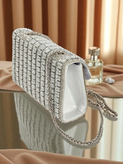 Royalfashion Ženska ročna torbica s cirkoni Elira Dusk