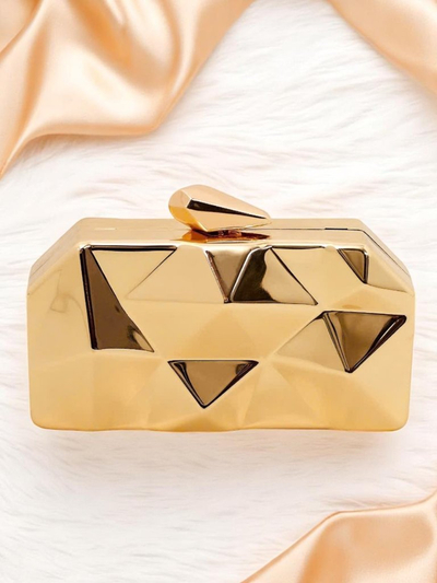 Royalfashion Ženska kuverta torbica Metal Muse