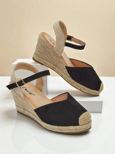 Royalfashion Ženski sandali s polno peto Solara Espadrille