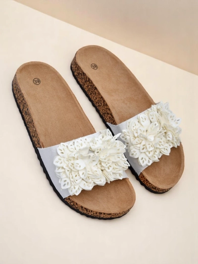 Royalfashion ženske japonke z drobnimi cvetlicami Occes