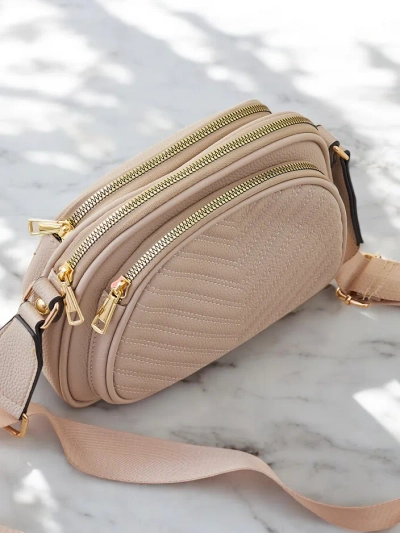 Royalfashion Mala polkrožna ženska torbica iz eko usnja