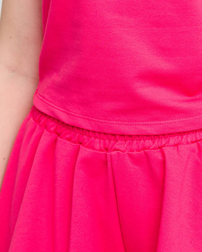 Royalfashion Ciemnoróżowy damski sportowy komplet