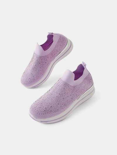 Ženske športne čevlje Royalfashion Slip-on s kamni Adeq