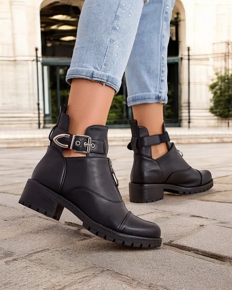 Royalfashion Ċrieti ankle tal-passi tal-punent tip Komoves