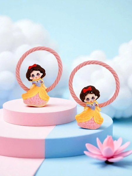 Elastike za lase z motivom princese