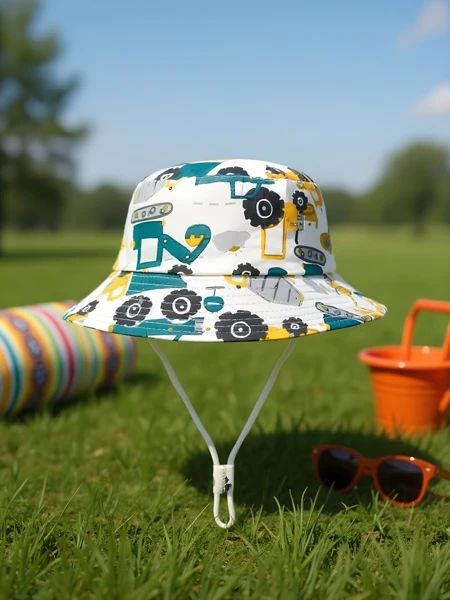 Royalfashion Otroški klobuček s pisanimi našitki