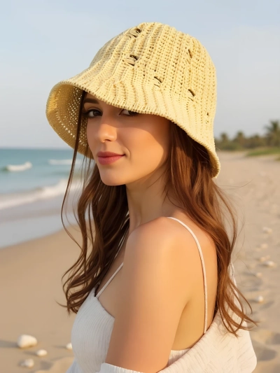 Royalfashion Ženski poletni klobuk Sunny Bucket