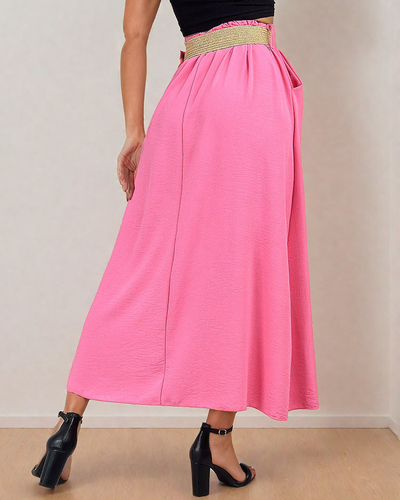 Royalfashion Žensko midi krilo s pasom