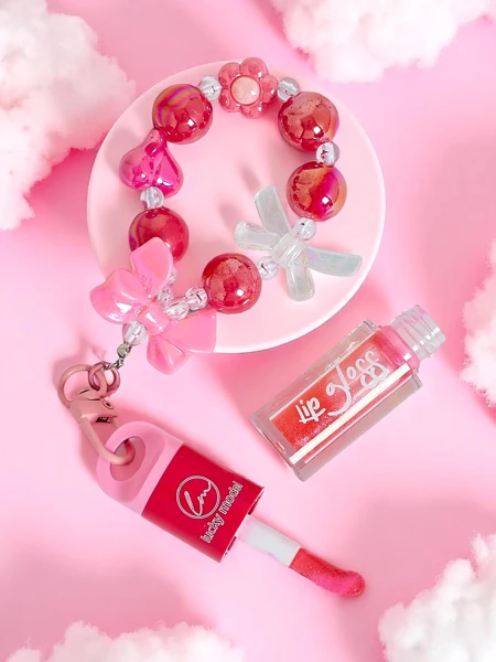 Lip gloss za otroke z zapestnico Jagoda