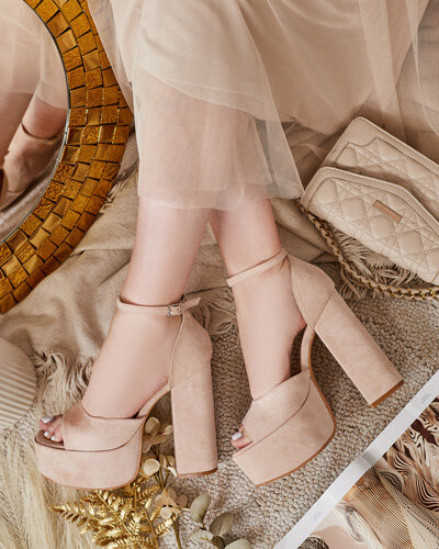 Royalfashion Ženski sandali Piovias Stiletto