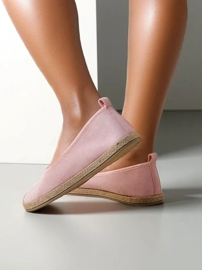 Royalfashion Ženske ekološke semiš espadrile Aroles