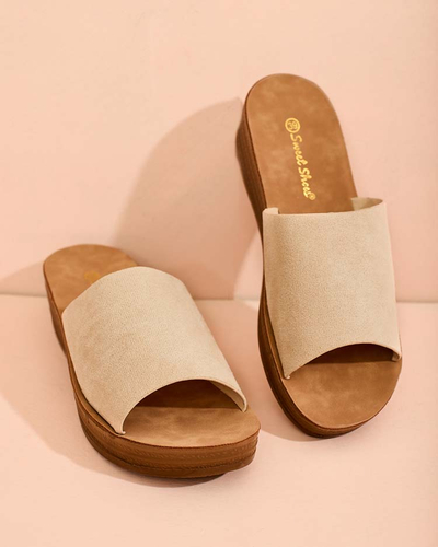 Royalfashion Ženske japonke Saffil z nizko peto