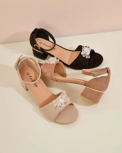 Royalfashion Women's Voleso rhinestone sandals