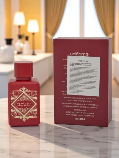 Aurora Sublime Badee Al Oud 50 ml - Orientalski parfum v rdečem flakonu