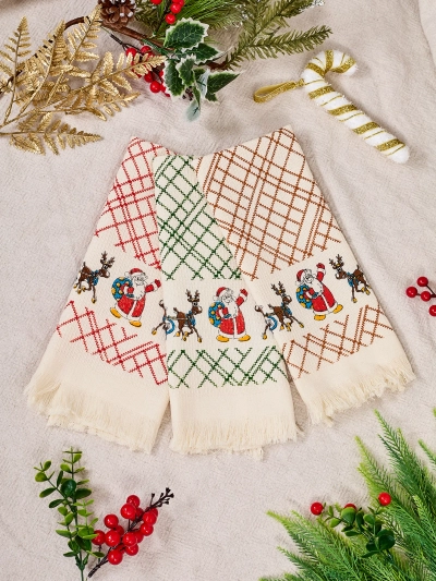 Royalfashion božični set 3 kuhinjskih brisač