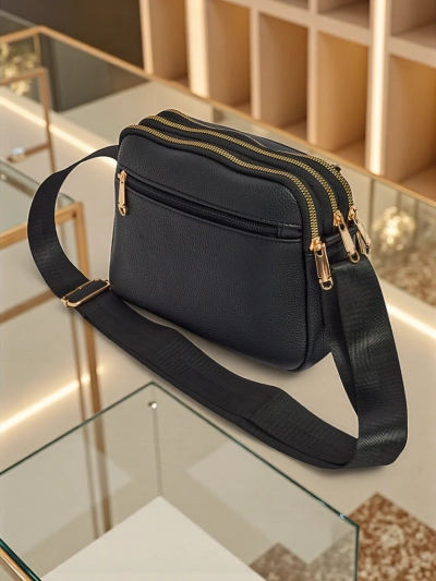 Majhna ženska torbica iz eko usnja Ebony Glow