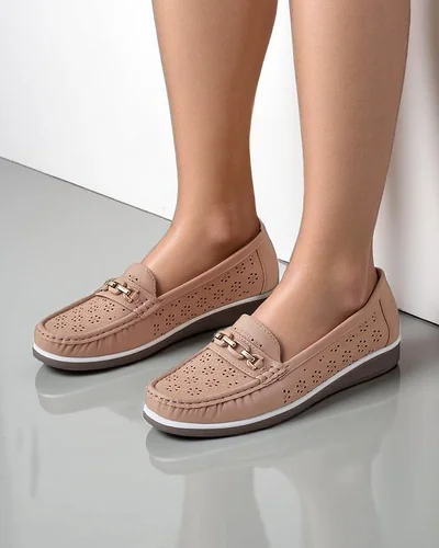 Royalfashion Ženski perforirani mokasini Cerro