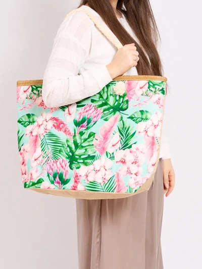 Royalfashion Velika platnena torba s tiskom