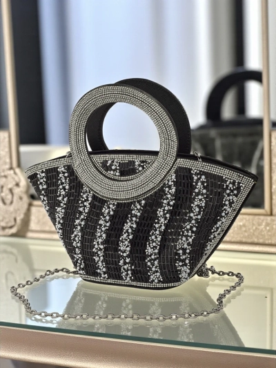 Majhna ženska torbica s cirkoni Sparkle Queen