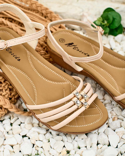 Royalfashion Okrašeni ženski sandali Sun Crusher