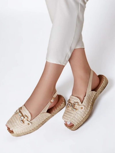 Royalfashion Ženske espadrile z odprtim prstom