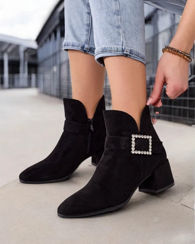 Royalfashion Ženske čizme s niskom petom Vetti