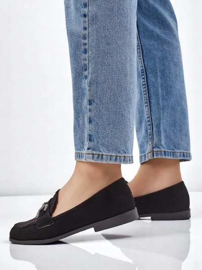 Royalfashion Elegantne ženske čevlje z okrasjem iz cirkonov Zante