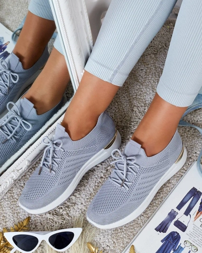 Royalfashion Ženski športni copati iz blaga Amgent